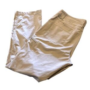 COLUMBIA Omni-Shade Sun Protection Mens 36x32 Beige Cargo Pants‎ Hiking Outdoor